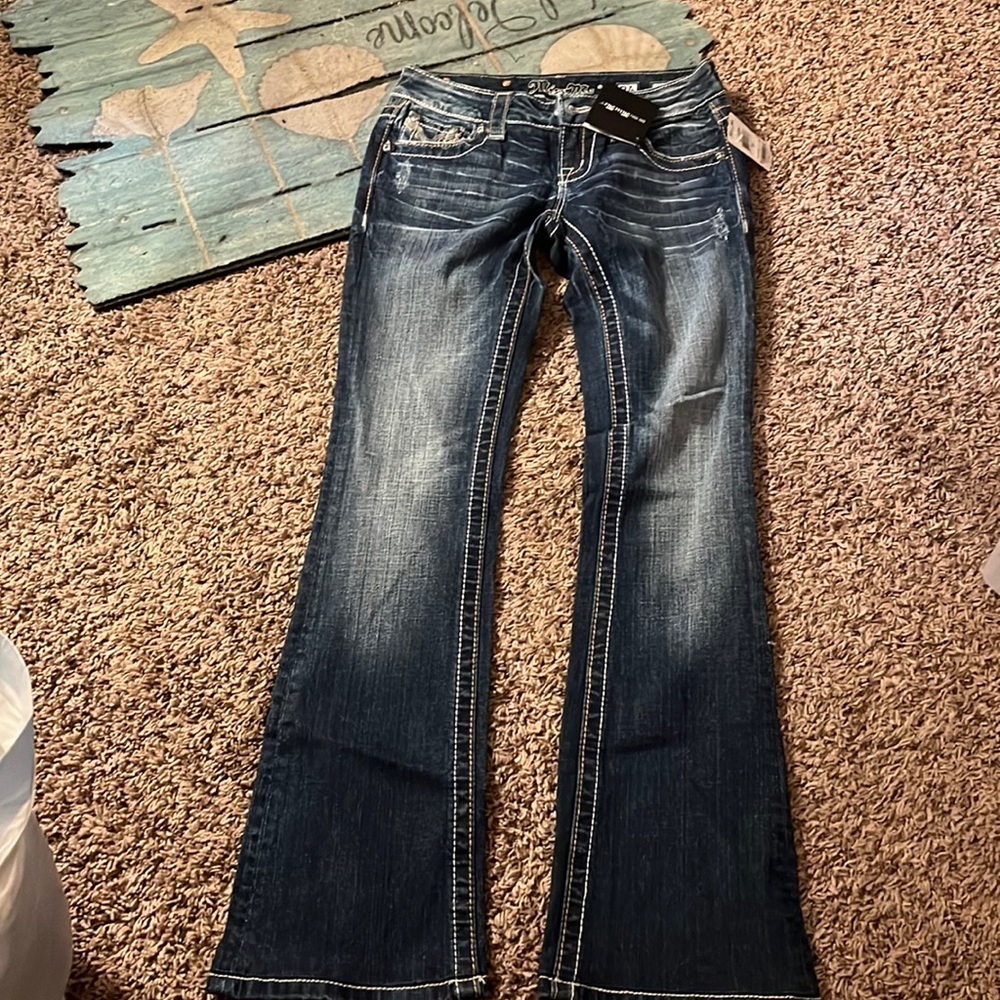 Miss Me size 24 flared Jeans NWT
